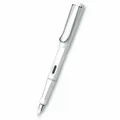 Lamy Safari Shiny White Füllhalter Feder B